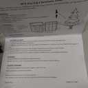 Goplus 4ft Pre-Lit Christmas Tree for Entrances, Set of 2 Artificial Potted Xmas Tree with 100 LED Lights, Timer, 3 Lighting Modes, 160 Branch Tips, Antique Urn Base, Porch Holiday Decor