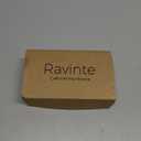 Ravinte 6 Pack 3 Pairs 3/4 inch Overlay Soft Close Hinges for Kitchen Cabinet Satin Nickel Hidden Stainless Steel Concealed Hinges self Closing