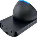 Sintron Wall Mount Shelf for Echo Pop  Compact Smart Speaker Holder with Built-in Cable Management, Space-Saving Design, Compatible with Google Nest & HomePod mini (Black)