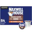 Maxwell House House Blend Medium Roast K-Cup Coffee Pods, 84 ct Box