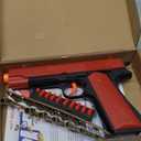 Manual Shell ejecting Pistol Soft Bullet Pellet Toy Gun Ball Blasters Realistic Dart Ammo Fake Prop Look Real Guns Shooting Game for Adults Under 10 Dollars Gifts for Age 12+ Years Old