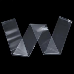 100 Pack 4 x 40 Inch Clear Plastic Poly Bags 2.3 Mil Long Narrow Flat Open Bags, Poster Sleeves for Posters, Artwork, Documents Storage, Anti-dust and Waterproof Storage for Office