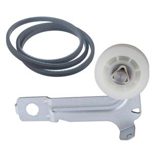 W10547292 Dryer Idler Pulley and 8544742 Belt Compatible with Whirlpool May-tag Kenmore Replace 8547160 AP6022817 WPW10547292 PS11746333 PS990355 AP6013111
