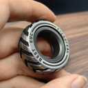 EDC Fidget Sliders Fidget Toys Stress Relief for Adults Magnetic Metal ADHD Casual Fidget Rings Haptic Coin Blocks (Tire-Upgrade)