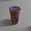 Vertical Cup, 304 Stainless Steel Water Cup Cute Woman in Pajamas Printed Coffee Cup Cup with Sliding Lid for Men Women Travel Fitness Outdoor Activities Offices Homes, 20oz