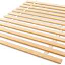 Bed Frame Support Slats, Heavy-Duty Solid Wood Bunkie Board Under Bed-Support, Wooden Support Board for Sagging, California King Size