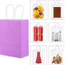 XPCARE 32Pcs Paper Gift Bags, 5.25x3.25x8.25'' Kraft Paper Party Favor Bags Bulk Rainbow Goodie Bags Small Gift Bags with Handles for Kids Birthday Baby Shower Crafts Wedding Party Supplies (6 Colors)