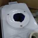 900W Macerator Pump, Macerating Toilet System with 2 Outlets/5 Inlets, Sewage Pump for Basement, Sink, Toilet, Laundry, Kitchen