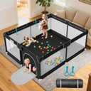 Baby Playpen 79x71 Inch for Babies and Toddlers Indoor & Outdoor