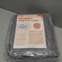 2 Packs Washable Dog Pee Pads Gray 72x72