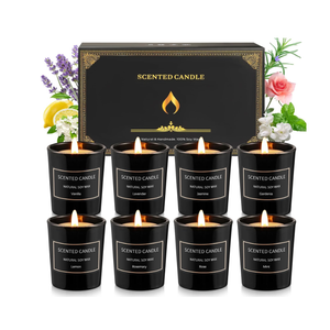 8 Pack Candles for Home Scented Aromatherapy Candles Gifts Set for Women Soy Wax Long Lasting Jar Candles for Birthday Mother's Day Gifts, 3.5oz