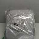 HOMEAL Toddler Booster Seat for Dining Table with Backrest and Adjustable Straps, Breathable Booster Seat for Kitchen Chair, Portable Non-Slip Bottom Booster Seat for Table, Light Grey