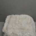 Bedsure GentleSoft Fluffy Fuzzy Throw Blanket, Soft Cozy Faux Fur Fleece Minky Blanket, Room Decor Couch Bed Cover Winter Bedding, Thick Warm Plush Velvet Christmas Women Men Gifts, 870GSM, Cream, 50x60Inch