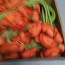 Ovveroche 5 Bouquets Orange Ranunculus Artificial Flowers, 30 Pcs Silk Mini Faux Ranunculus Bouquet for Wedding, Bridal Shower, Centerpieces, and DIY Decorations