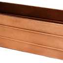 Achla Designs C-20C Copper Plated Flower Box, Medium Window Flowerbox Planter