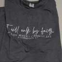 BLACKOO Women Graphic T-Shirts Cute Tees Casual Clothes Dark Grey XX-Large