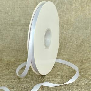 TONIFUL 3/8 Inch x 100yds White Satin Ribbon Thin Solid Fabric Ribbons Roll for Gift Wrapping Hair Balloons Party Wedding Popsicles Decoration Valentine's Day Bouquet Halloween Christmas