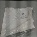 Hanes Womens Originals Twisted Neck T-Shirt, Short-Sleeve Cotton Tee, Boxy Fit (White, XS)