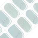 GelMala Semi Cured Gel Nail Strips Blue, Long-Lasting, Easy to Apply&Remove Nail Stickers Semi Cured,Easy for begginners (Aqua de Vida)