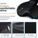 Car Seat Cushion for Driving, Sciatica Pain Relief Car Pillow and Seat Pad, X-Large