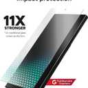 ZAGG Glass XTR4 Samsung Galaxy S25 Ultra Screen Protector - Tempered Glass, 11X Stronger with Graphene, Blue Light Filtering, Anti-Reflective Technology, InvisibleShield, Easy Dust-Free Installation