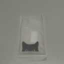 Compatible for Samsung Galaxy S25 Edge Case Clear Cute for Women - Rugged Phone Cases Funda Protector Cover Skin (Black Cat Ears Animal)