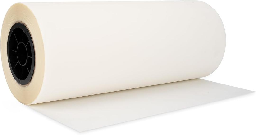 DTF Transfer Film Roll 13" x 328ft - Premium A3+ DTF Film Roll,Double Sided Matte Clear PreTreat PET Heat Transfer Paper, Cold and Hot Peel, Direct to Film for T-Shirts Textile