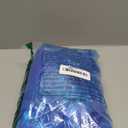 AmazerBath Shower Curtain Liner, 72x72 Transparent Blue Shower Liner, Lightweight Plastic Shower Curtain Liners, Cute Waterproof Shower Liner for Bathroom with 3 Magnets and 12 Grommet Holes (Clear Atlantic)