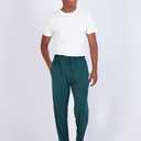 Real Essentials Pack: Men's Soft Pajama Lounge Pants with Drawstring & Pockets - 4 - Way Stretch & Wicking-Big & Tall, Medium
