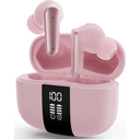 App1e AIRP0Ds Pro Alternative Wireless Ear Buds, Studio-Quality, Deep Bass, Enhanced Audio Clarity, Bluetooth 5.4 Earbuds, ENC Noise Cancelling Call, Secure Fit Memory Foam Tips, IPX6 Waterproof(Pink)