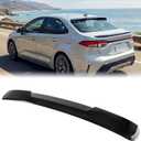 Gloss Black Rear Window Roof Spoiler for Toyota Corolla 2020-2026