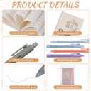 24 Set Motivational Pens Inspirational Journal Bulk Positive Affirmation Gift Small Bags Party Favors Adults Friendsgiving Gifts Coworker Gift Bulk Mini Gifts for Women Men Stress Relief Self Care