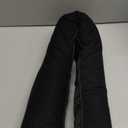 hyha 34 Inch Door Draft Stopper, Blocks Hot Cold Air with Removable Washable Cover, Gaps Up to 3 Inch, All-Season Noise and Wind Seal, Under Draft Stopper for Bottom of Door Window, Black