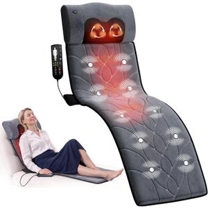2026 Upgraded Full Body Massage Mat and Shiatsu Neck Massage Pillow