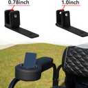 Golf Cart Armrest with Cup Holder for Rear Seat kit