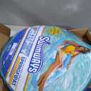 SwimWays Spring Float Premium Recliner Pool Lounger, Inflatable Pool Floats Adult with Fast Inflation for Ages 15 & Up, Sky Blue