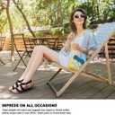 DAYDAYGO Women's Elastic Flat Sandals (9)