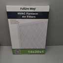 Future Way 14x20x1 Air Filters, 8-Pack with Reusable Frame, MERV 8, MPR 700 AC Furnace Filters, Space Saving & Cost-effective