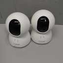 BoyKeep 2K Cameras for Home Security, 2-Pack Indoor Camera with Night Vision, Pet Camera Indoor with Phone App, Motion Detection, 2-Way Audio, Cloud/SD Card Storage, Compatible with Alexa