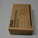 Remote Control Outlet Wireless Light Switch for Household Appliances, Expandable Remote Light Switch Kit, Up to 100 ft Range, FCC Certified, ETL Listed, White (5 Outlets + 2 Remotes)