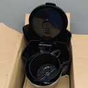 BLACK+DECKER 12-Cup Digital Coffee Maker, Programmable, Washable Basket Filter, Sneak-A-Cup, Auto Brew, Water Window, Keep Hot Plate, Black