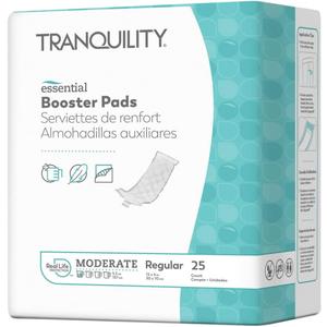 Tranquility Essential Booster Pads, Heavy 25 Count