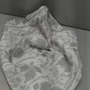 Bailix Jacquard Floral Throw Pillow Covers 20x20  Decorative Couch Boho Pillow Covers Set of 2, Neutral Square Vintage Farmhouse Lumbar Cushion Cover for Sofa Living Room Bedroom (Grey)