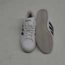 adidas Women's Grand Court 2.0 Shoes (8, White/Black/Black)