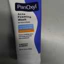 PanOxyl 10% Benzoyl Peroxide Acne Foaming Wash, Maximum Strength, Daily Acne-Fighting Face and Body Cleanser, Face Wash to Clear, Treat and Prevent Acne Pimples and Stubborn Breakouts, 5.5 Oz Tube