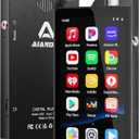 96GB Mp3 Player with Bluetooth and WiFi, 4" HD Full-Color Touch Screen, 3RAM, Mp3 & Mp4 Players with Speaker, Mp3 Player with Spotify, Amazon Music, YouTube, FM Radio, for Kids and Gift