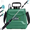 2.1 Gallon Battery Powered Garden Sprayer, USB Rechargeable Backpack Sprayer with 3 Adjustable Nozzles, Telescoping Wand, Ergonomic Strap for Lawn and Garden Pump Sprayer