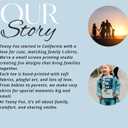 Teeny Fox Couple Baby Announcement Shirt | Expecting Mom and Dad Pregnancy Reveal Shirts | Matching Mommy Daddy Set (Black, XXL)