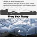 Sleeping Pad for Camping, Inflatable Sleeping Mat with Pillow, Camping Pad with Built-in Foot Pump, Lightweight Camping Mattress Pad for Car Camping, Backpacking, Tent and Hiking (Full (Grey))