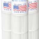 Optimum Pool Technologies Pool Filter 4 Pack Compatible Replacement for Pentair Quad DE 100 Filter 178656, Unicel C-6900, Filbur FC-1963, FC-6484 Filter Cartridges - Pack of 4 